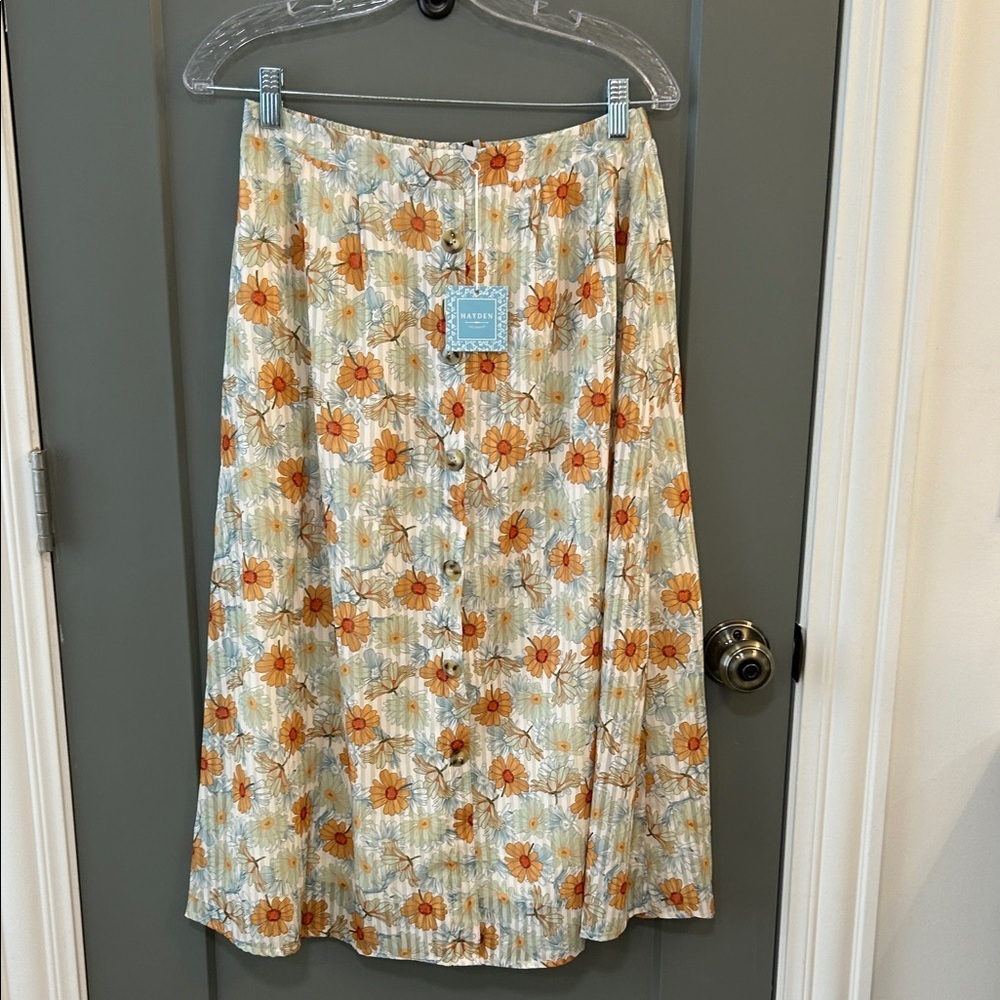 Hayden Floral Print Women's Skirt New Size medium